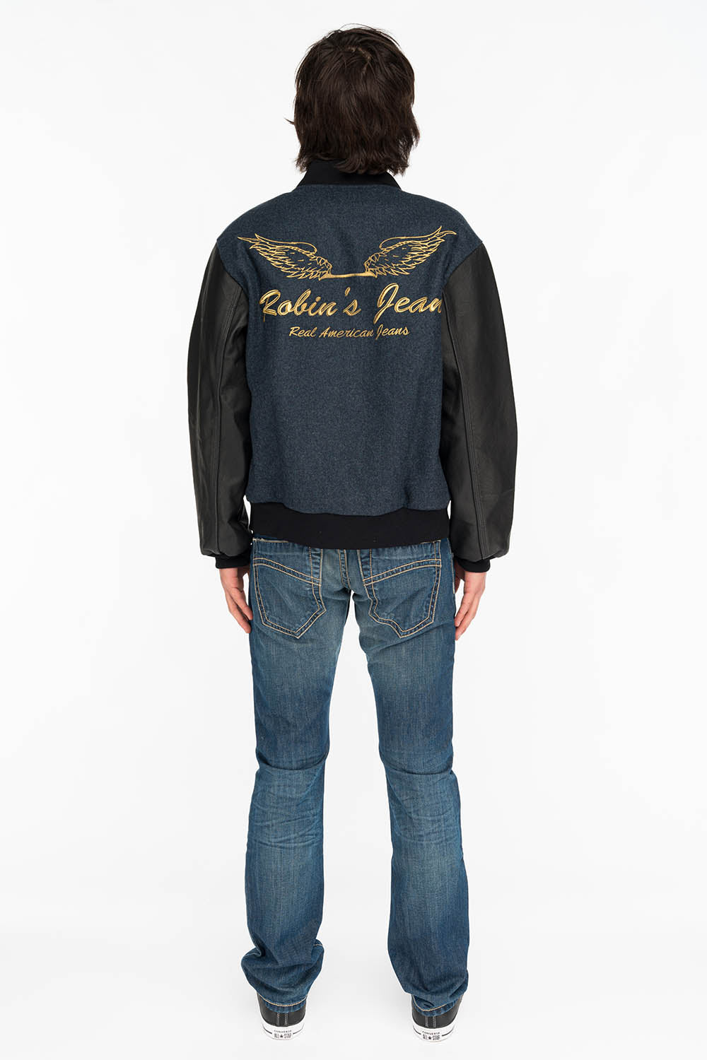 CLASSIC 5 POCKET STRAIGHT LEG IN 3D MEDIUM WASH