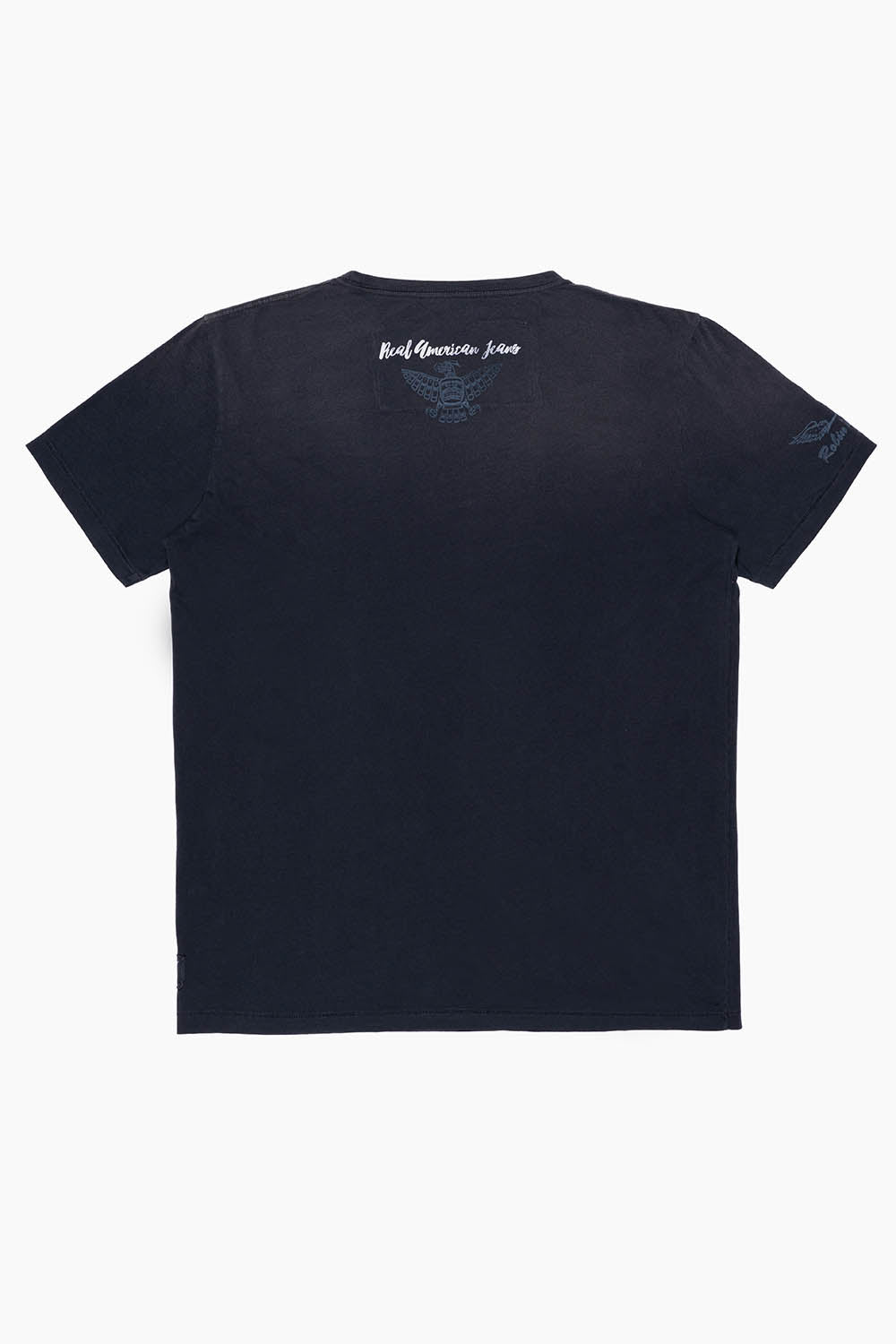 MENS NATIVE AMERICAN LEGENDARY T-SHIRT IN F-UP BLACK