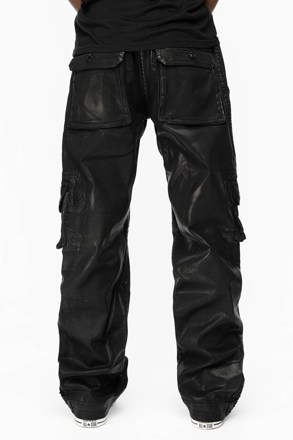 ORIGINAL ROBIN’S JEAN CALL OF DUTY CARGO PANTS IN BLK COATING