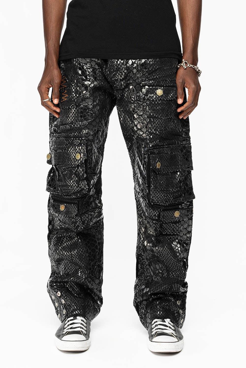 ORIGINAL ROBIN’S JEAN CALL OF DUTY CARGO PANTS IN LIZARD BLK