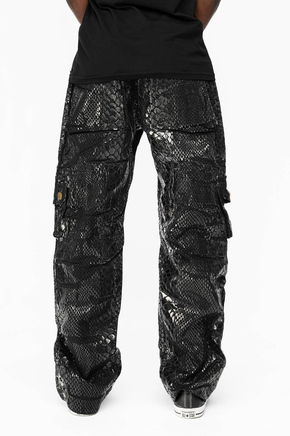 ORIGINAL ROBIN’S JEAN CALL OF DUTY CARGO PANTS IN LIZARD BLK