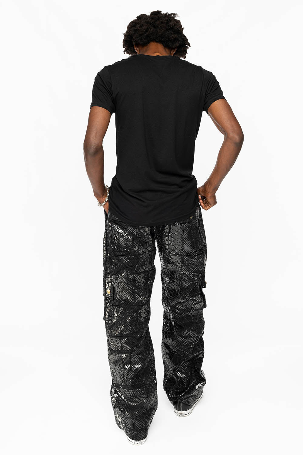 ORIGINAL ROBIN’S JEAN CALL OF DUTY CARGO PANTS IN LIZARD BLK