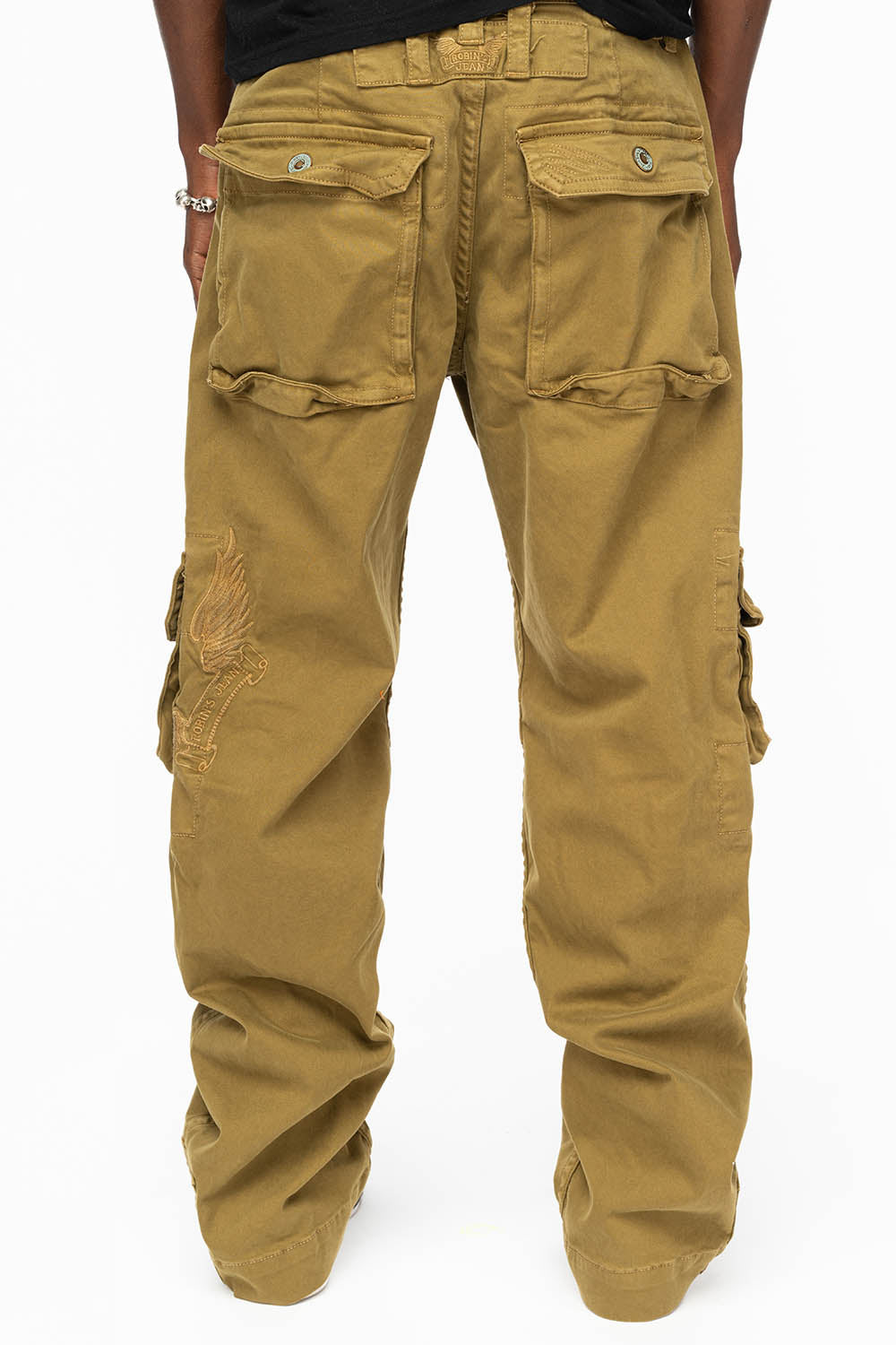 ORIGINAL ROBIN’S JEAN CALL OF DUTY CARGO PANTS IN AVOCADO WASH