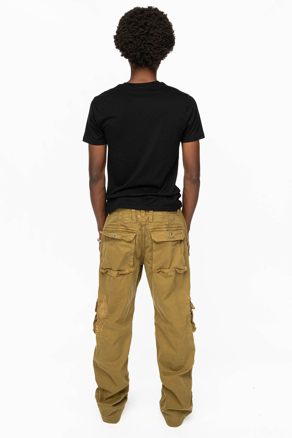 ORIGINAL ROBIN’S JEAN CALL OF DUTY CARGO PANTS IN AVOCADO WASH