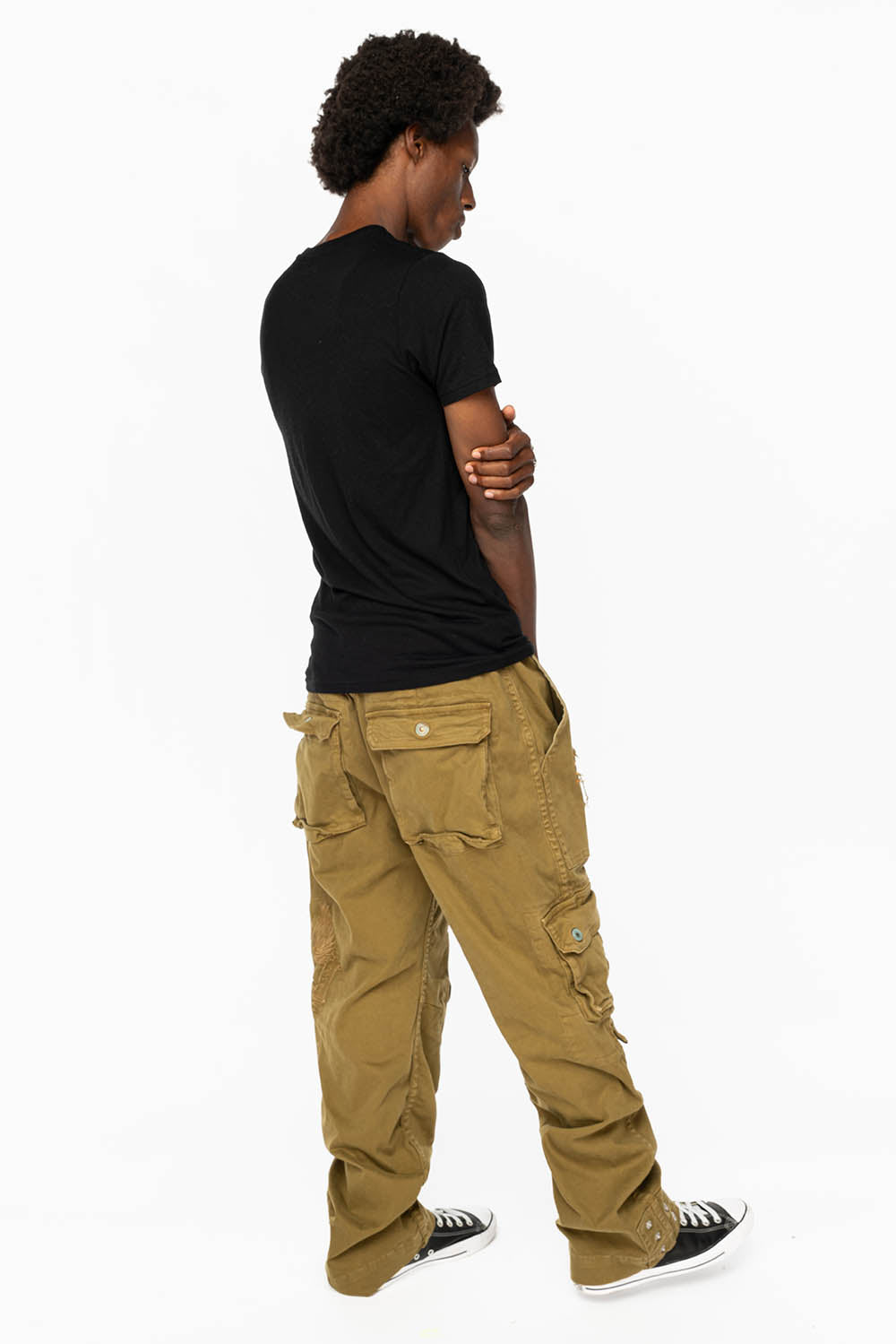 ORIGINAL ROBIN’S JEAN CALL OF DUTY CARGO PANTS IN AVOCADO WASH
