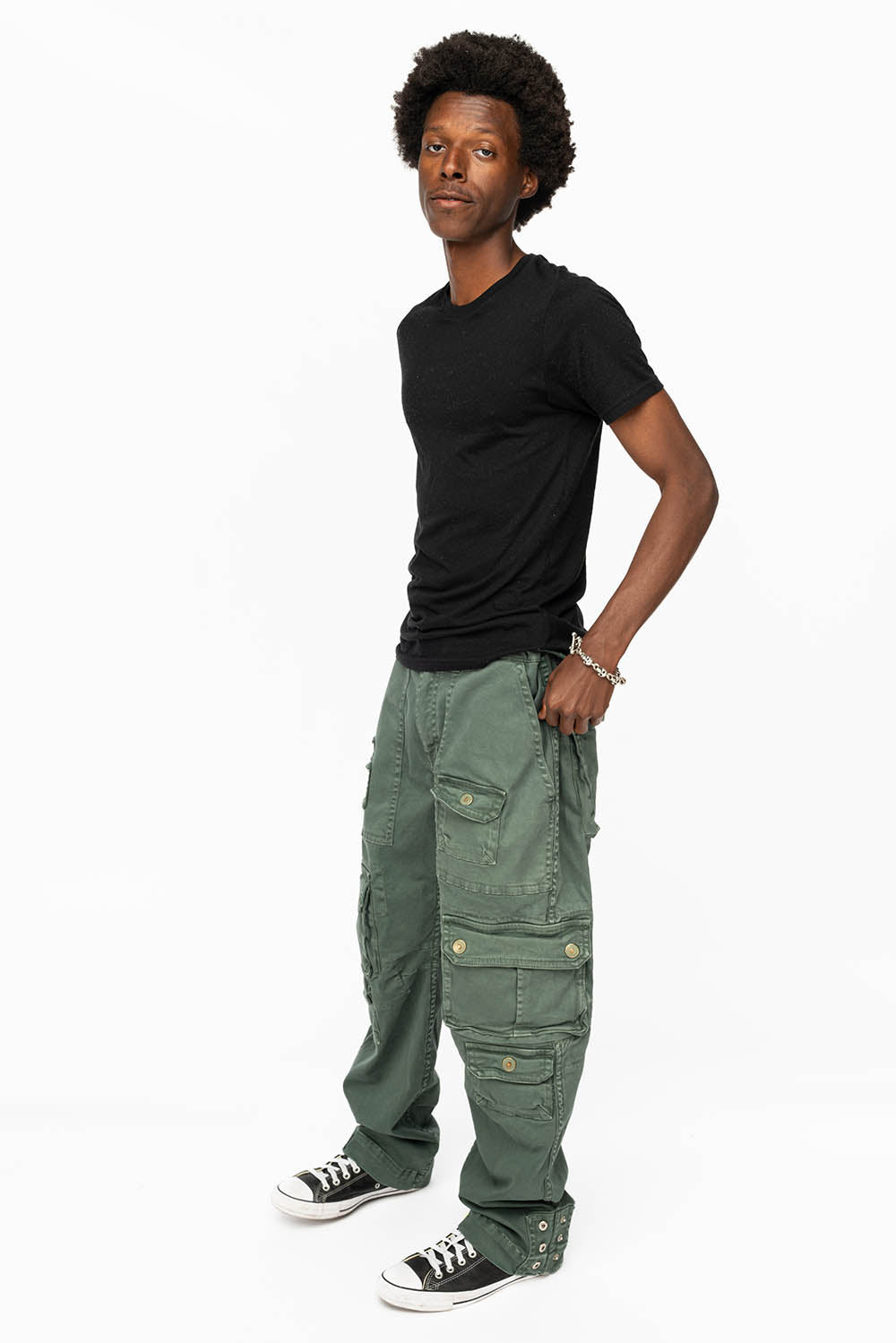 ORIGINAL ROBIN’S JEAN CALL OF DUTY CARGO PANTS IN FOREST WASH