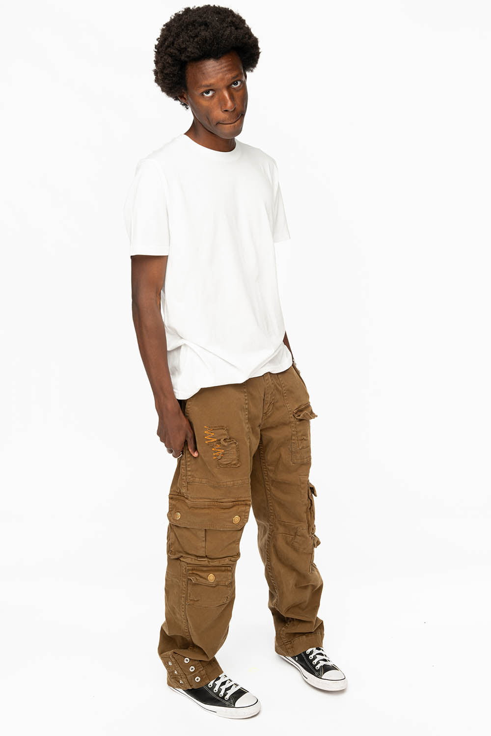 ORIGINAL ROBIN’S JEAN CALL OF DUTY CARGO PANTS IN KANGAROO WASH