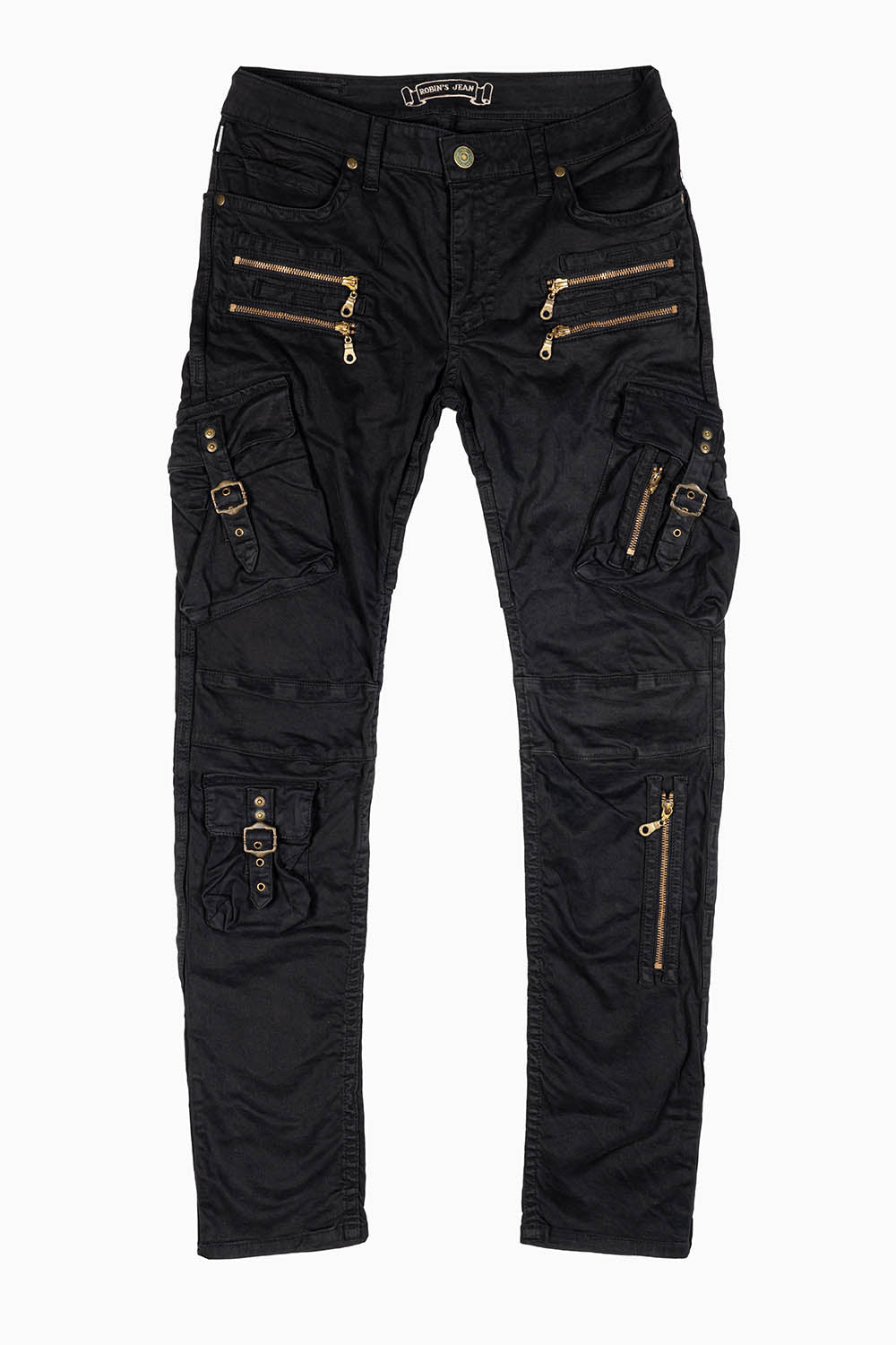 RAPTOR MILITARY STYLE CARGO JEAN IN PURE BLACK
