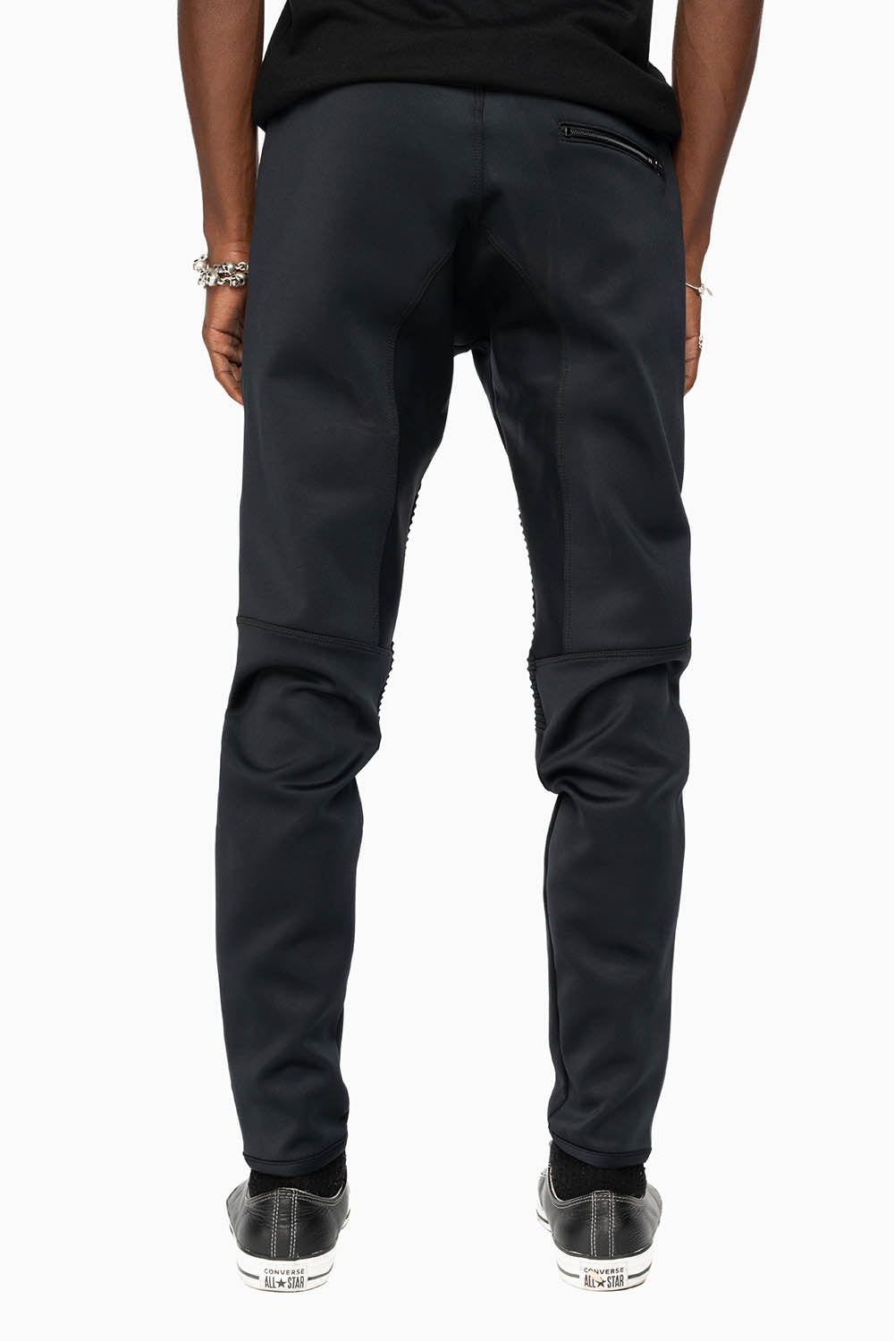MOTO JOGGER IN BLACK