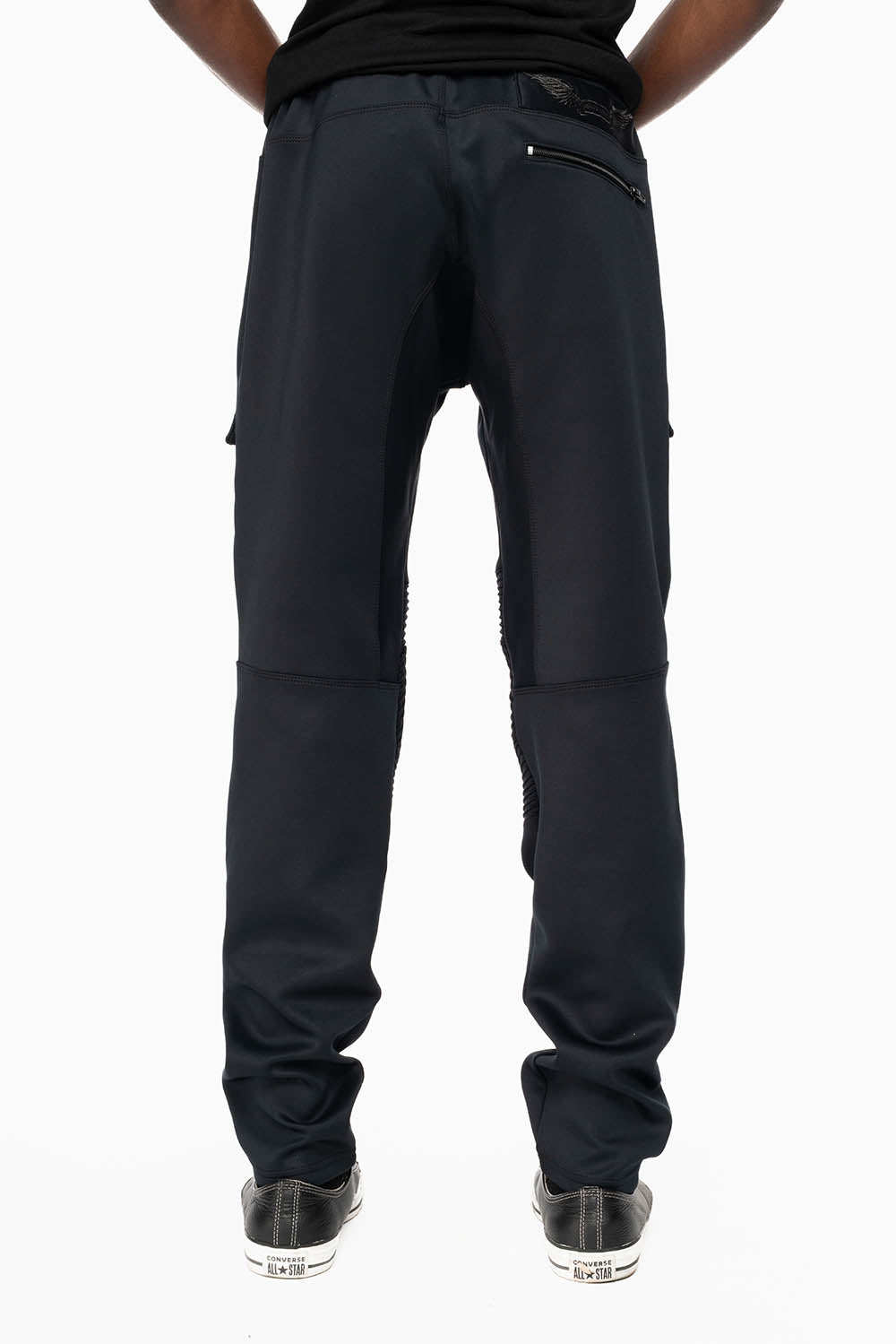 ROBIN’S BIKER JOGGER IN BLACK