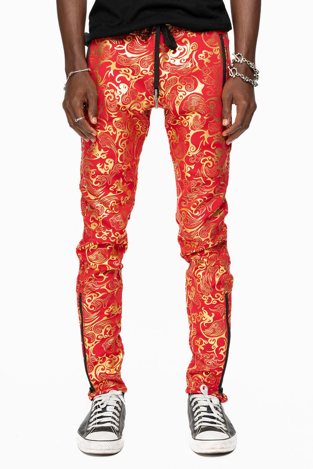 CLOUD JOGGER IN RED AND GOLD