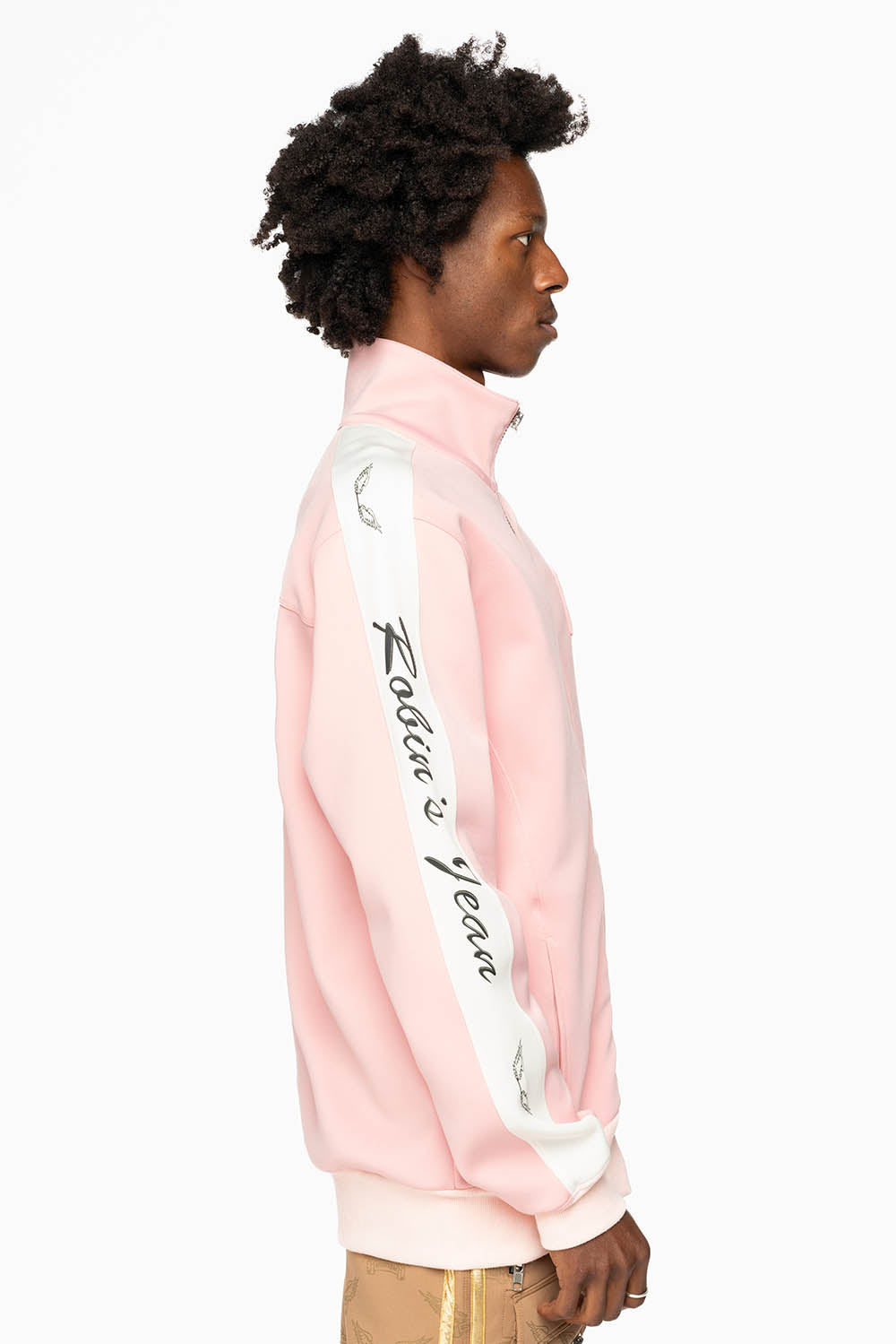 ROBIN’S TEAM TRACK JACKET IN PINK