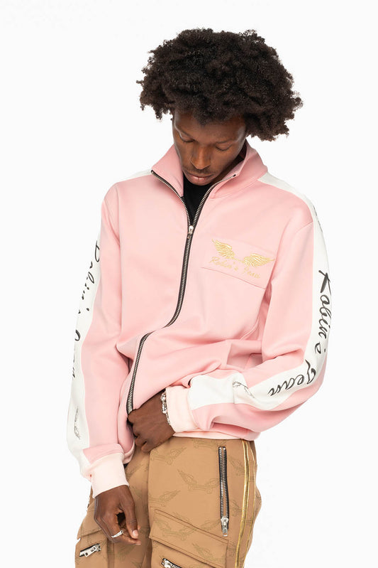 ROBIN’S TEAM TRACK JACKET IN PINK