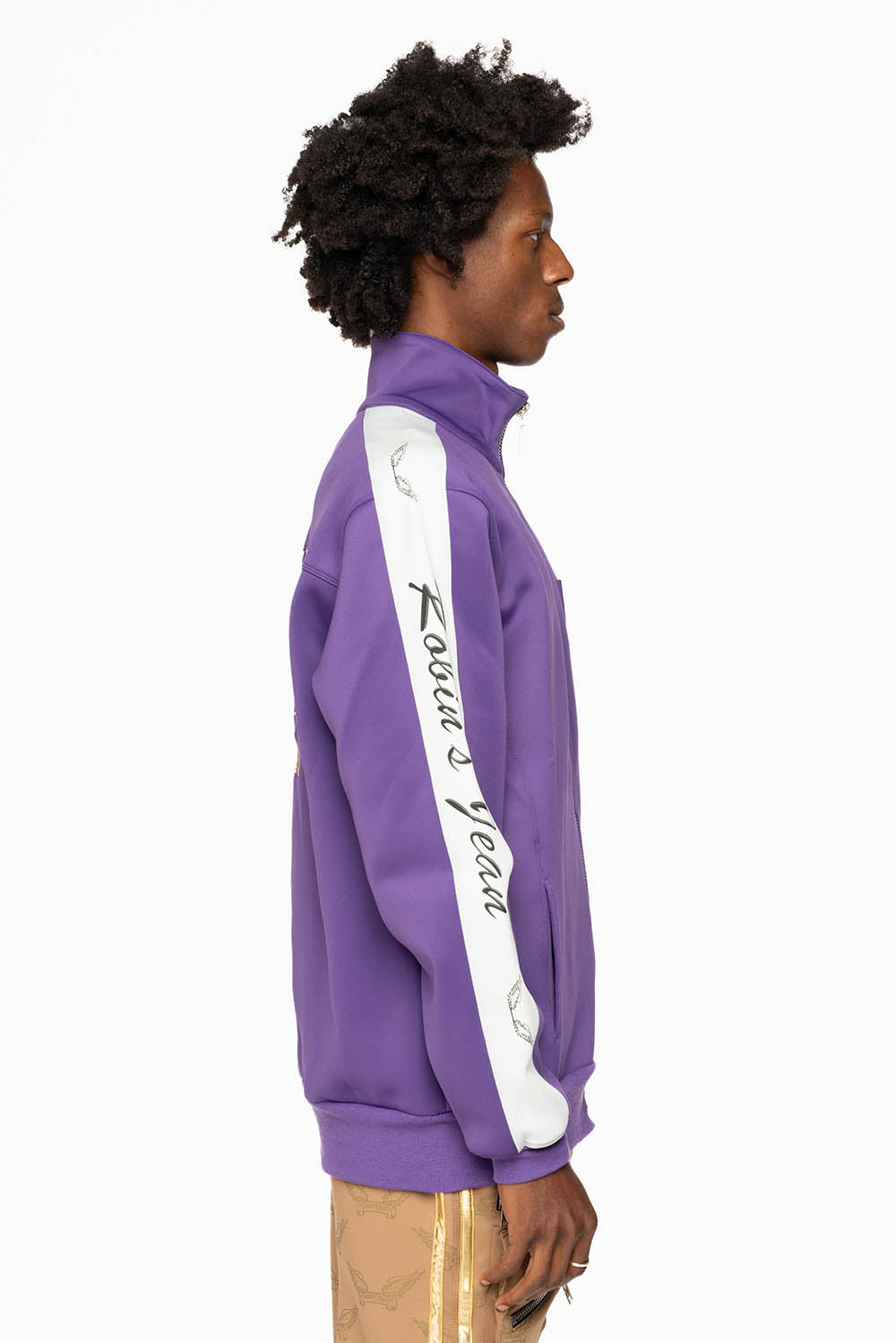 ROBIN’S TEAM TRACK JACKET IN PURPLE