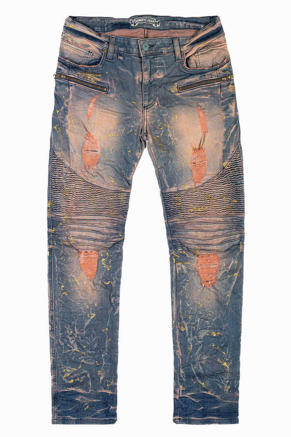 MENS BIKER JEANS MINERAL CHARCOAL WASH