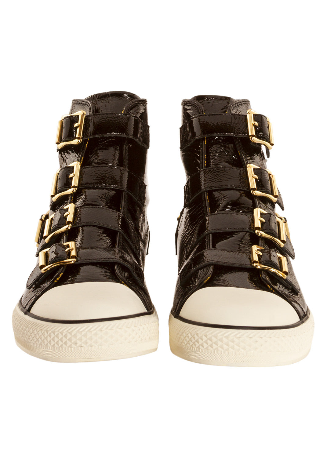 TEAM ROBIN HIGH TOP IN BLACK W/ CRYSTALS