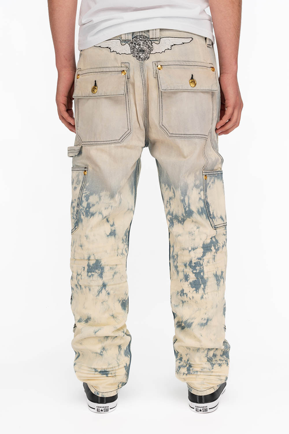 MENS CARPENTER JEANS IN NEW MINERAL LIGHT WASH