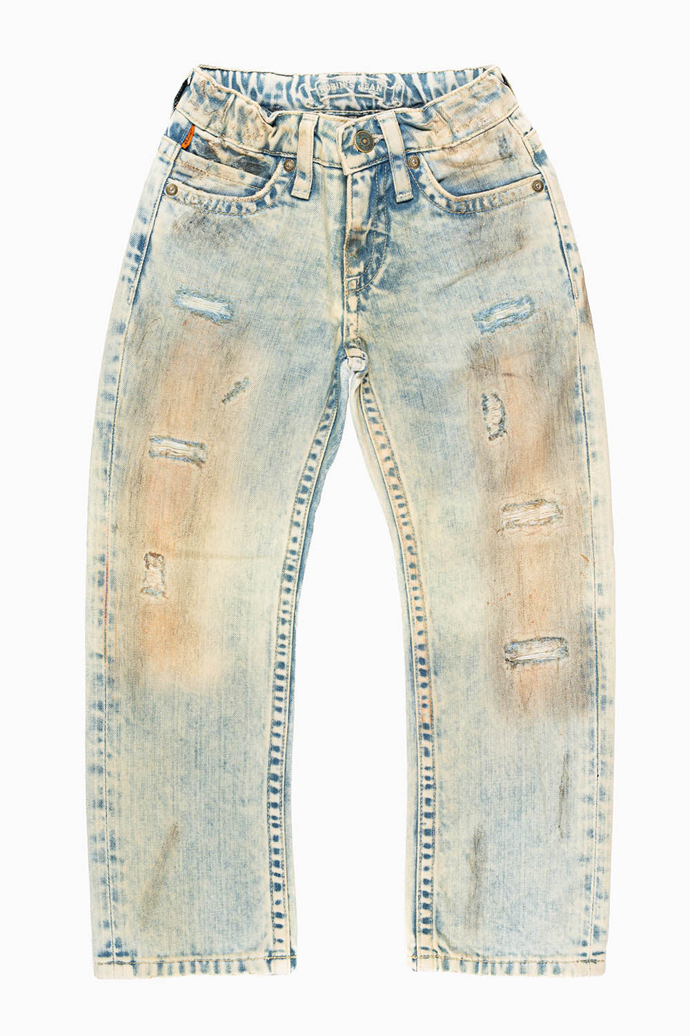 ROBINS KIDS CLASSIC 5 POCKET STRAIGHT LEG JEANS IN VAGABOND WASH