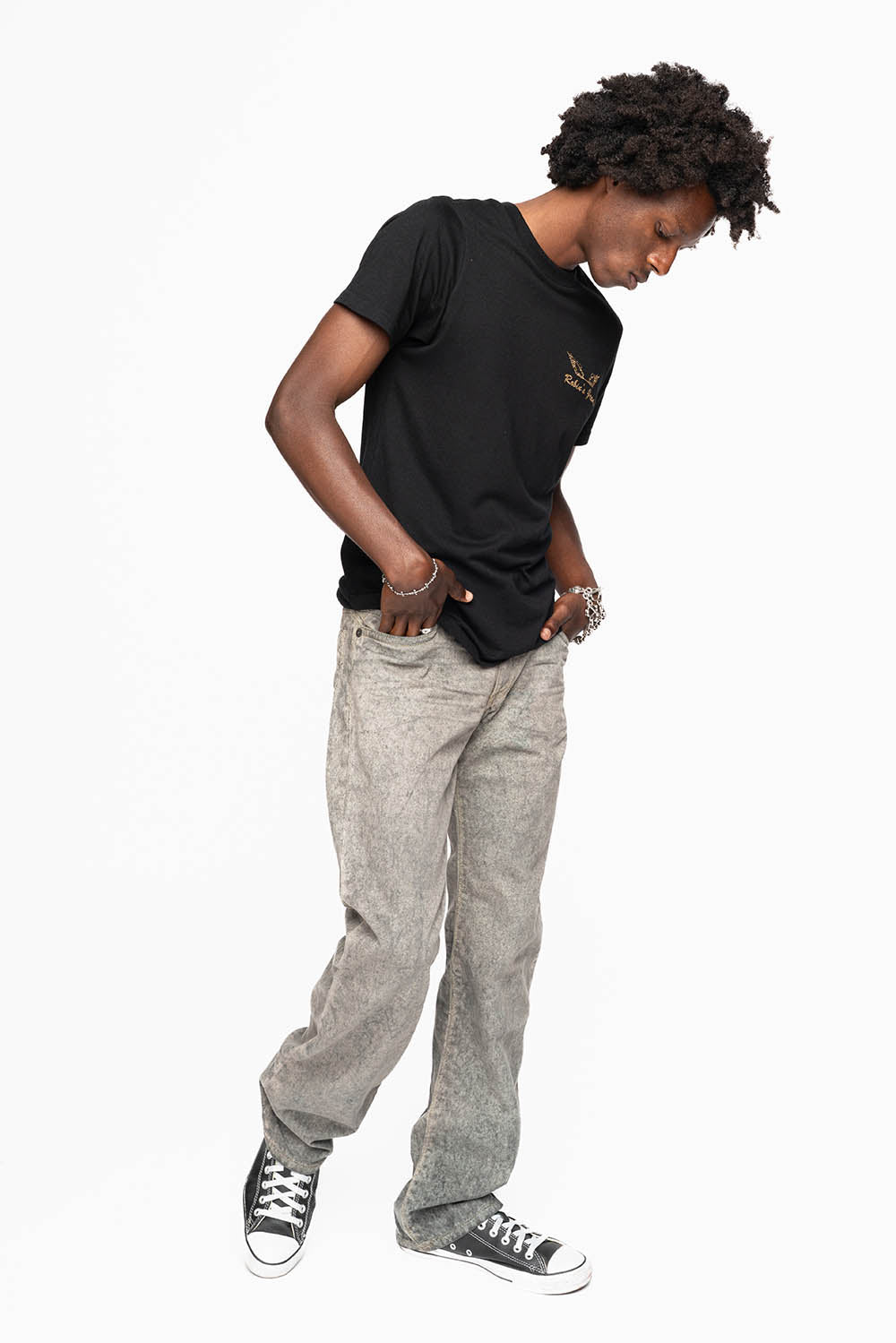 CLASSIC 5 POCKET STRAIGHT LEG IN FUTURE WASH