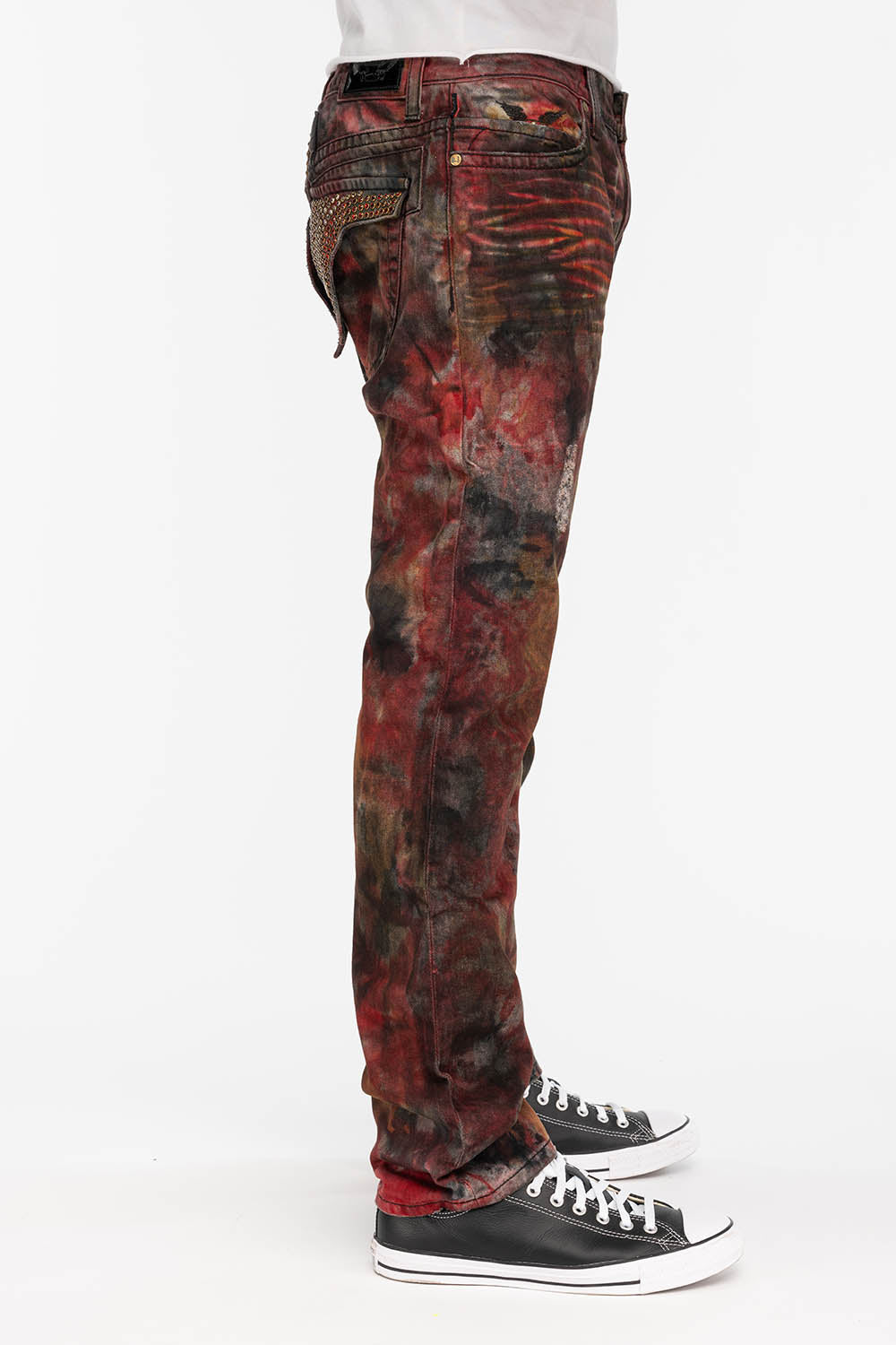 European Project - Pantalone Jeans Uomo Art Robin, Blu Denim, Gamba Dritta, 100% Cotone (Taglie 46-62)