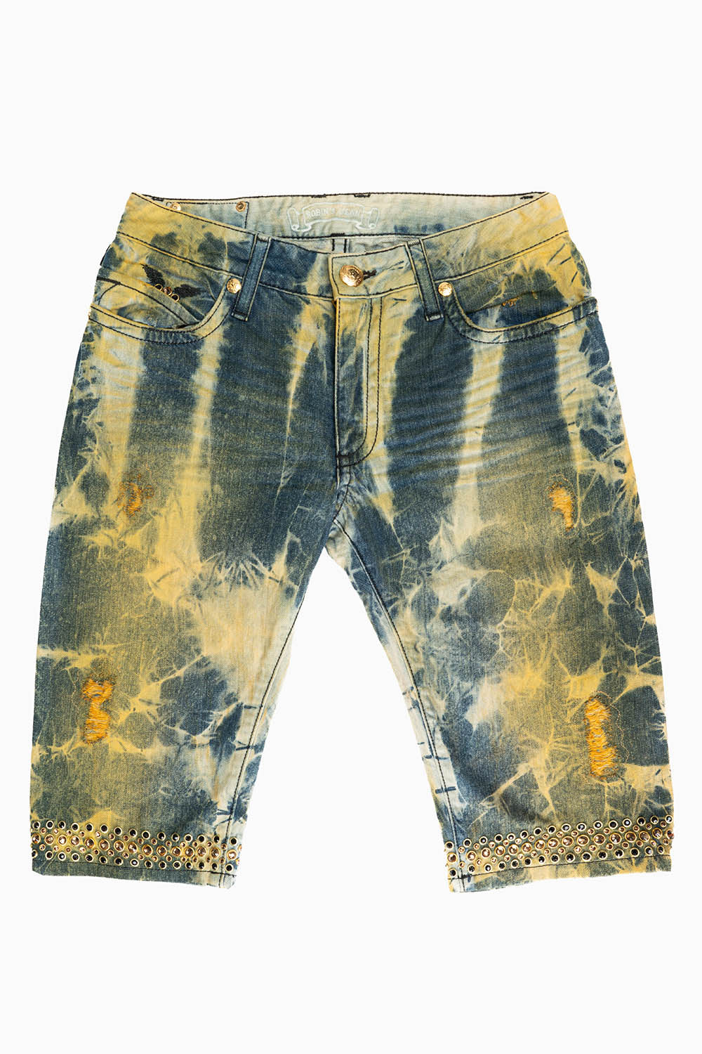 MENS SHORT WITH FLAP POCKETS IN SYDNEY BROKEN REPAIRED WASH WITH CRYSTALS