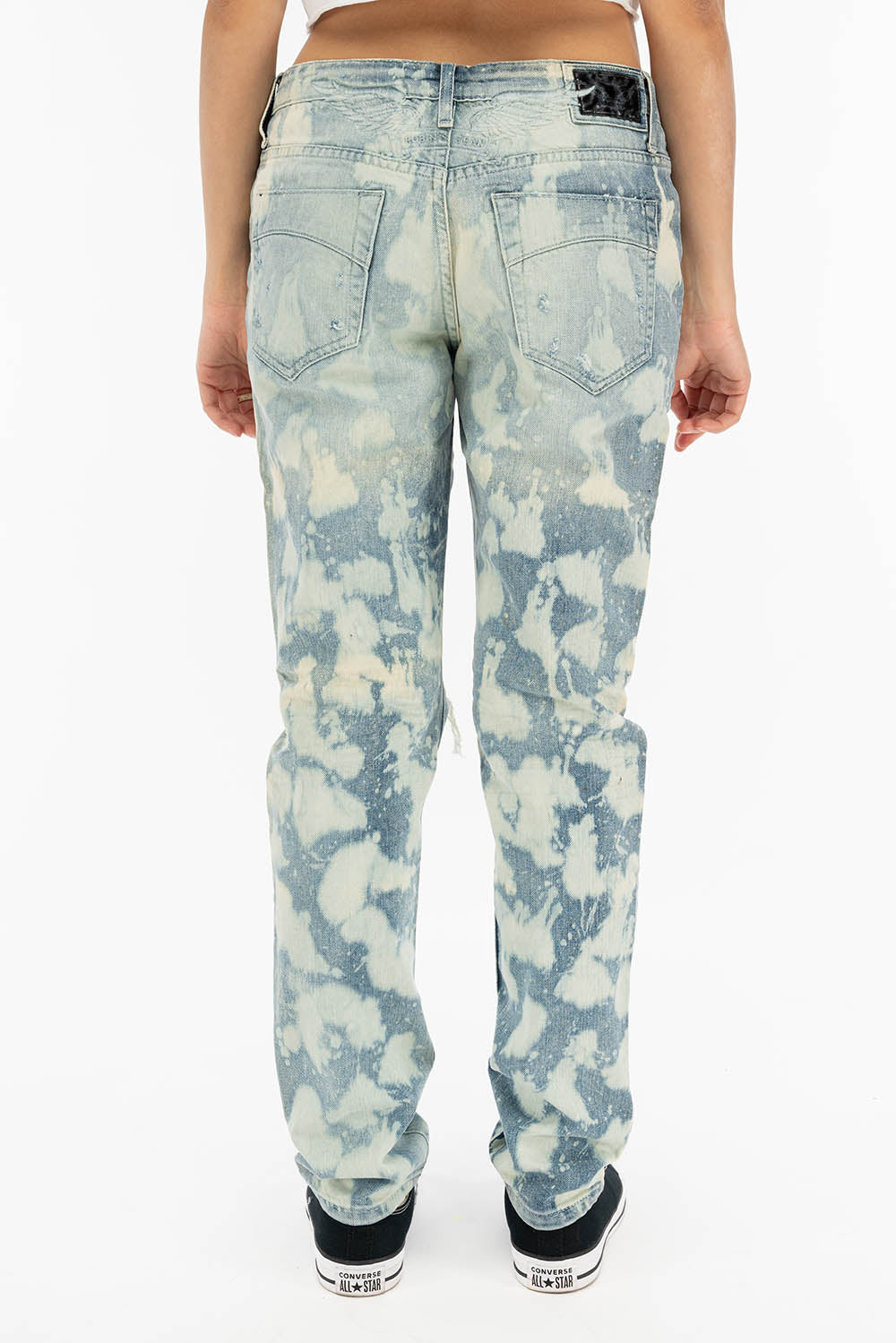 BOYFRIEND STYLE WOMENS JEANS IN MARCEL INDIGO WASH