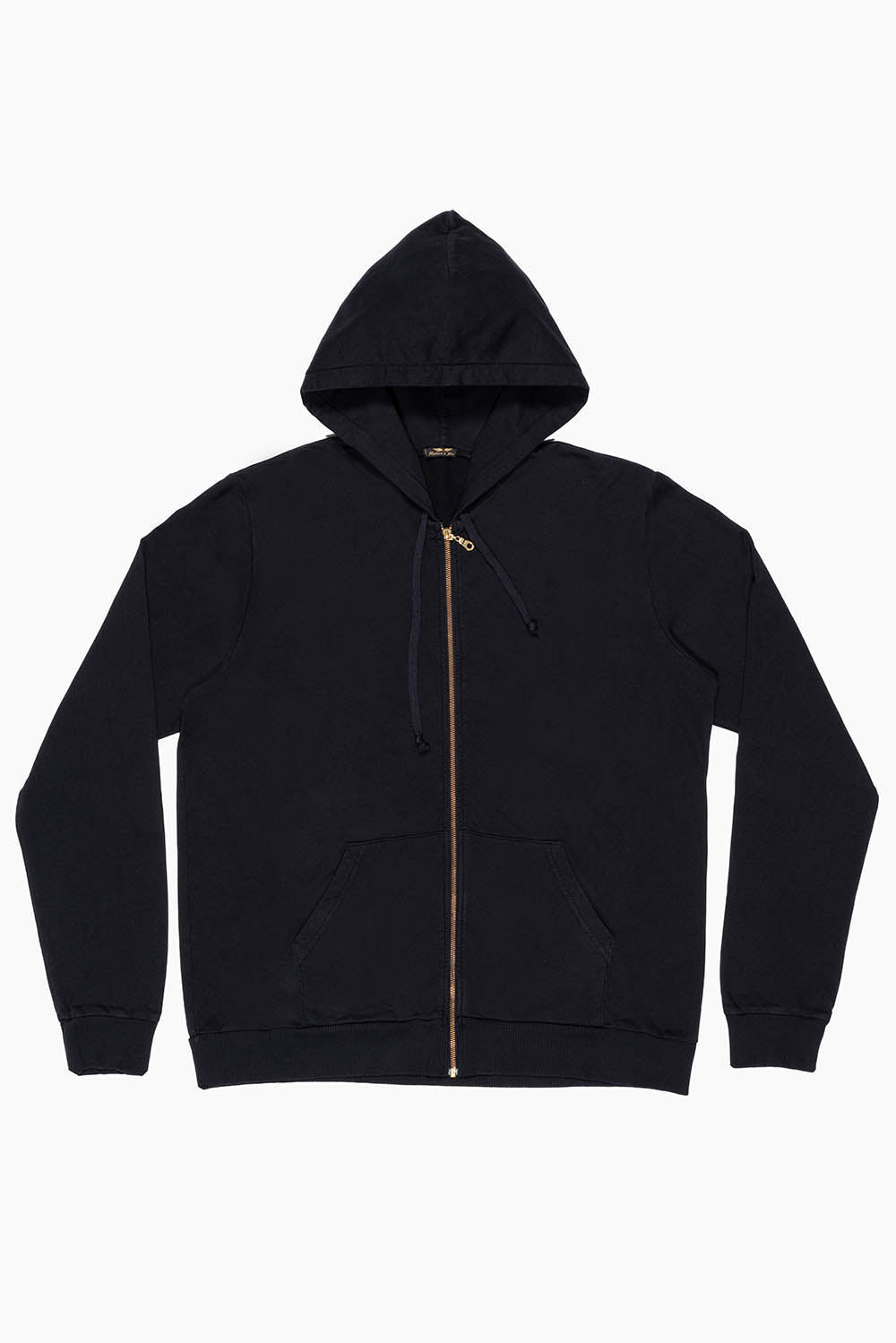 MENS RIDER PULLOVER HOODIE IN BLACK