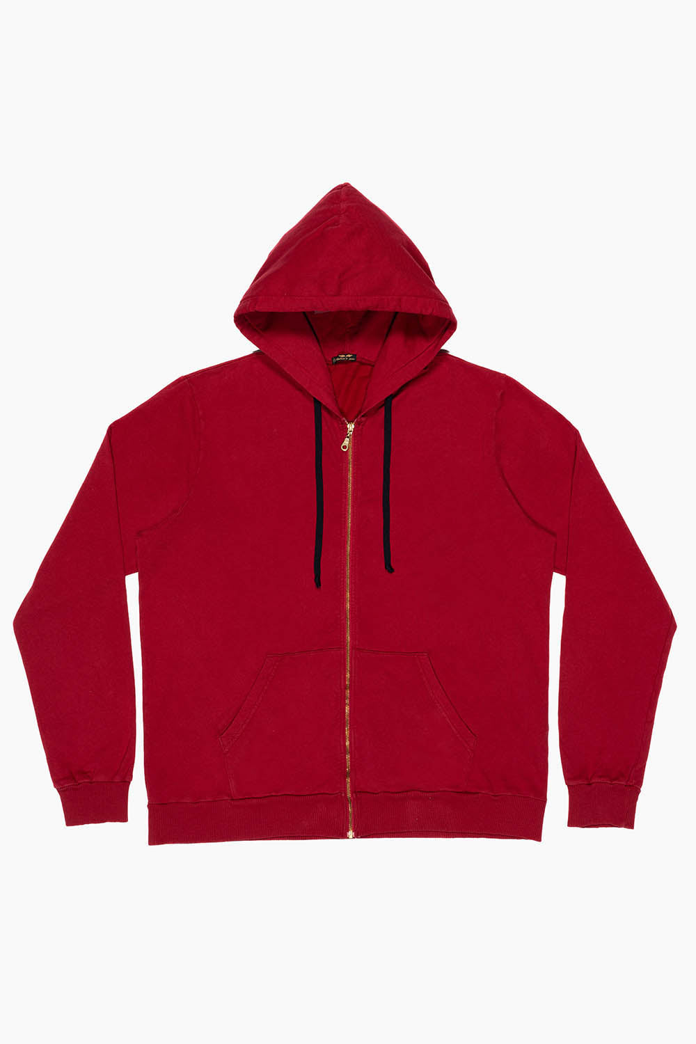 MENS RIDER PULLOVER HOODIE IN RED