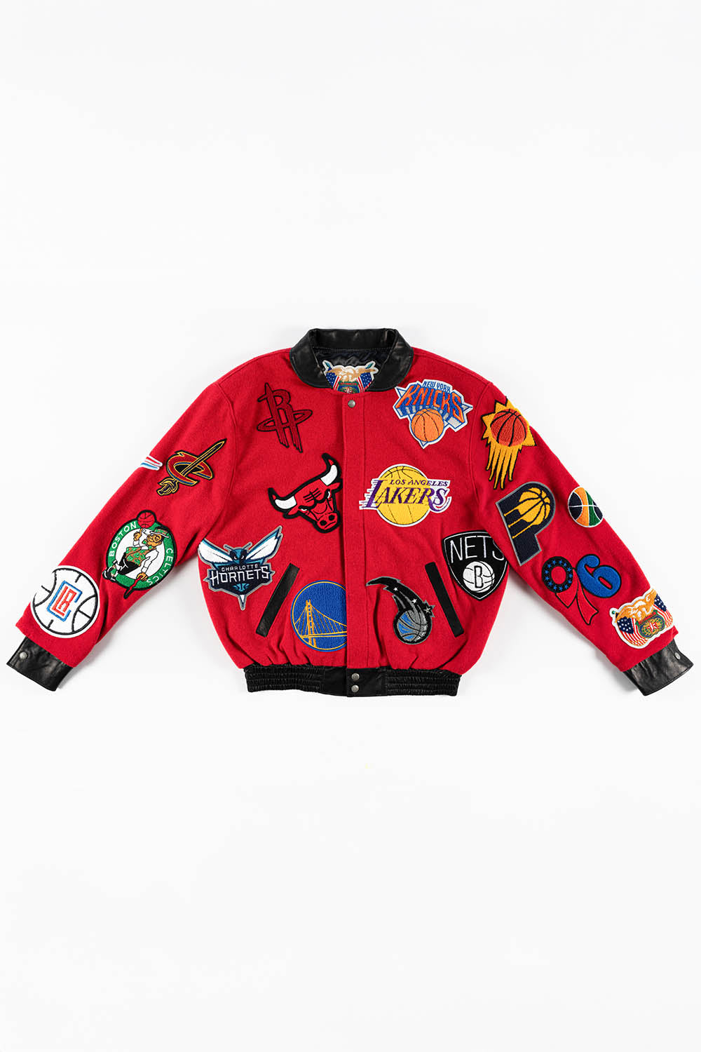 NBA MULTI-TEAM PATCH WOOL RED