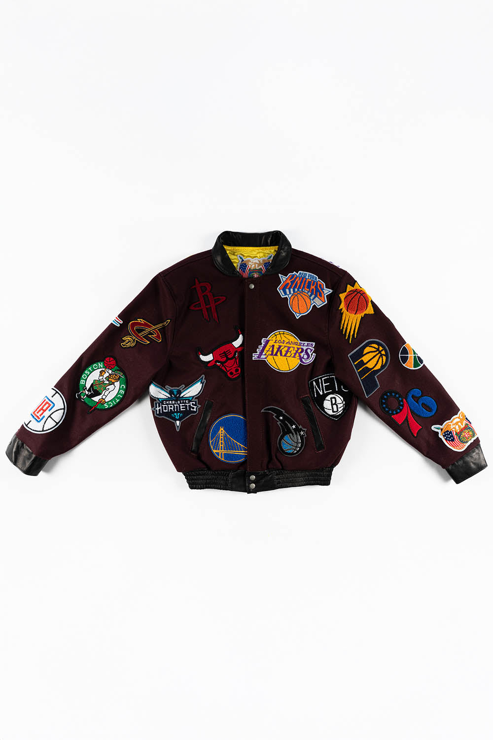 NBA MULTI-TEAM PATCH WOOL COFFEE