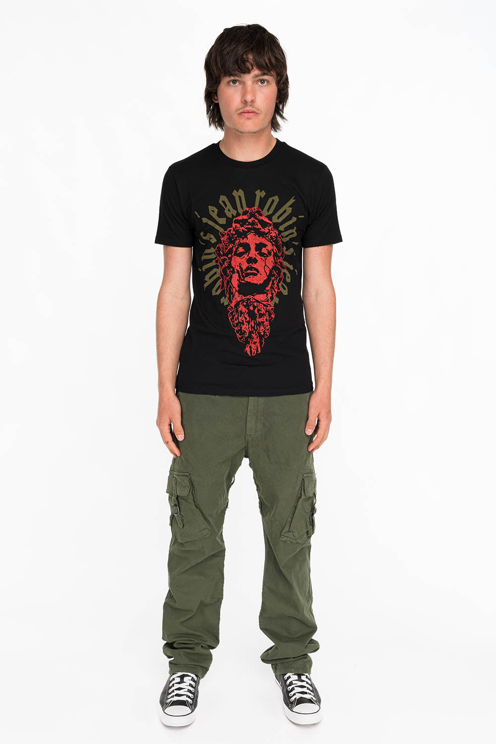 MEDUSA TEE IN BLACK