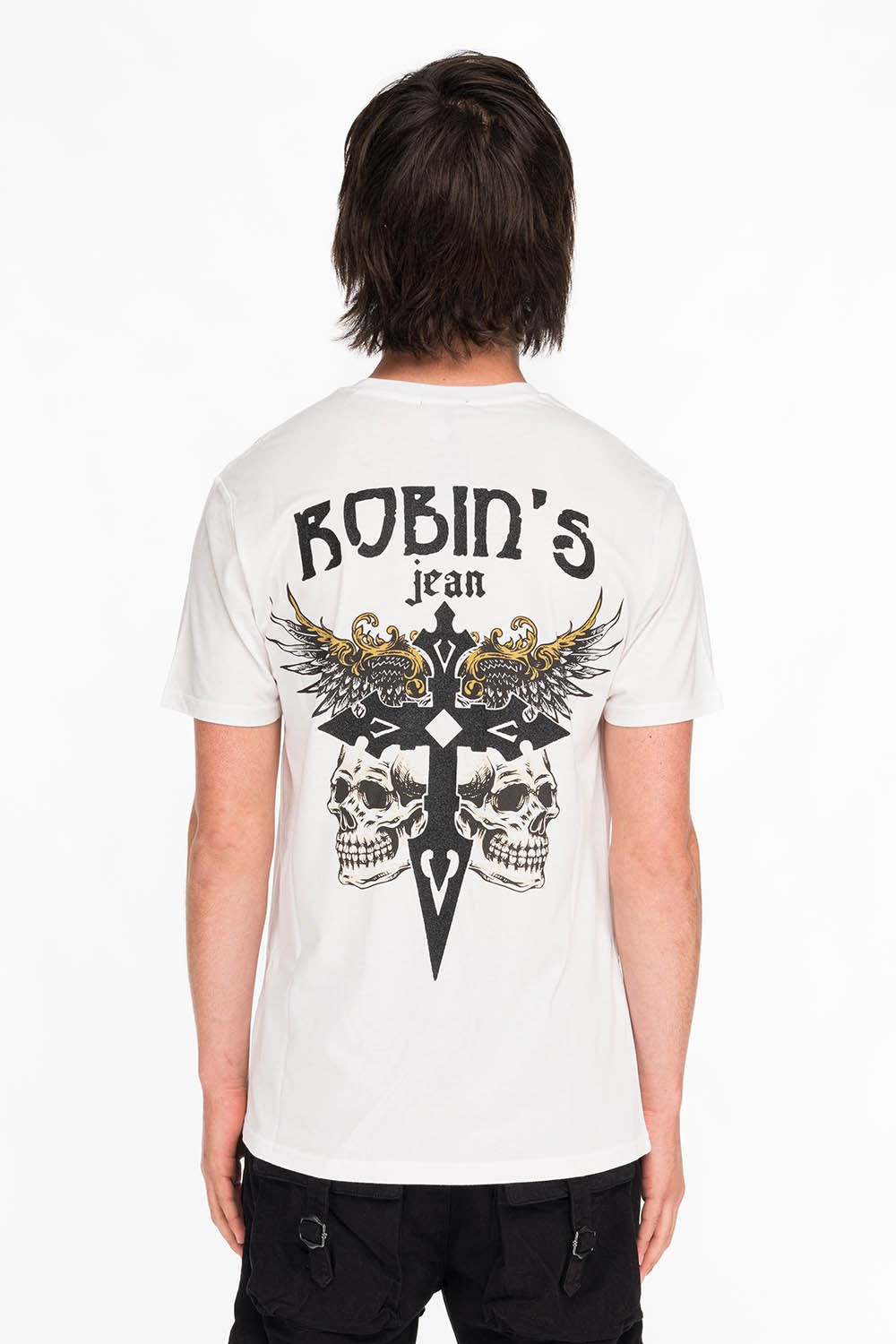 WINGS OF FATE TEE IN WHITE