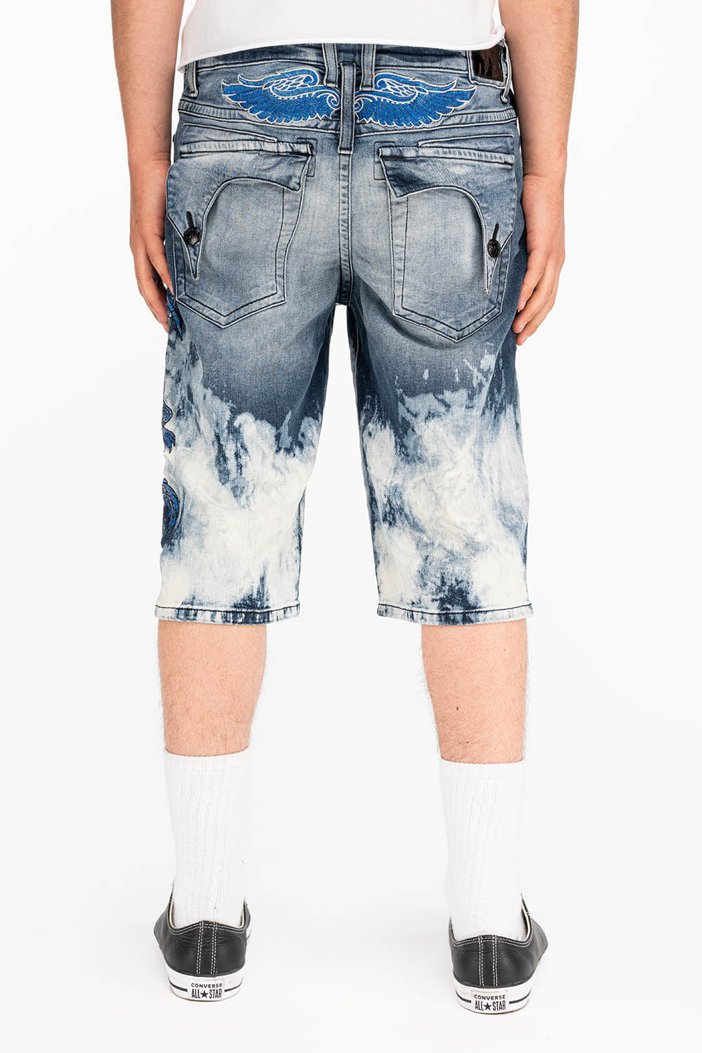 KILLER FLAP DRAGON SHORTS IN CLOUD BLUE