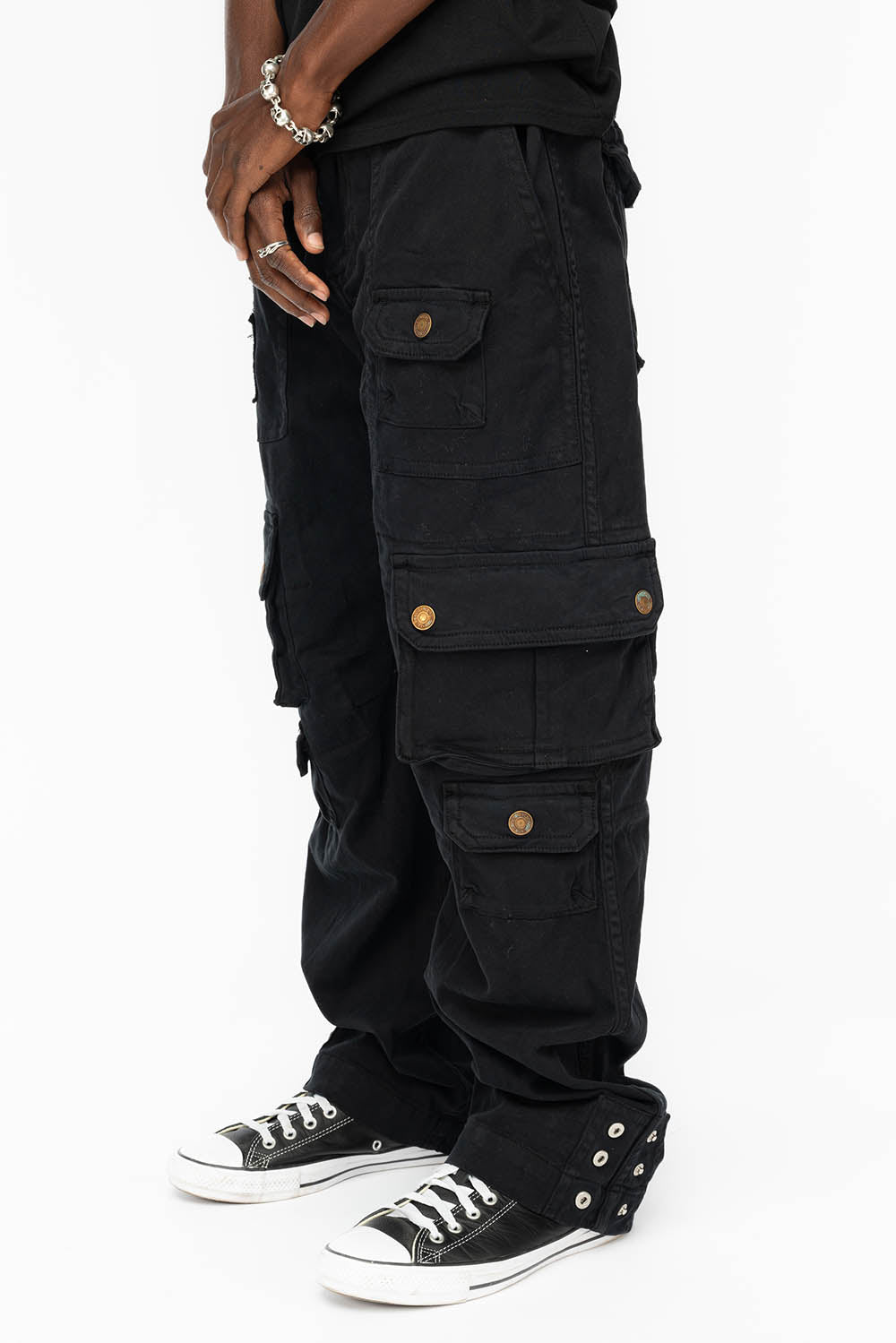 ORIGINAL ROBIN’S JEAN CALL OF DUTY CARGO PANTS IN BLACK