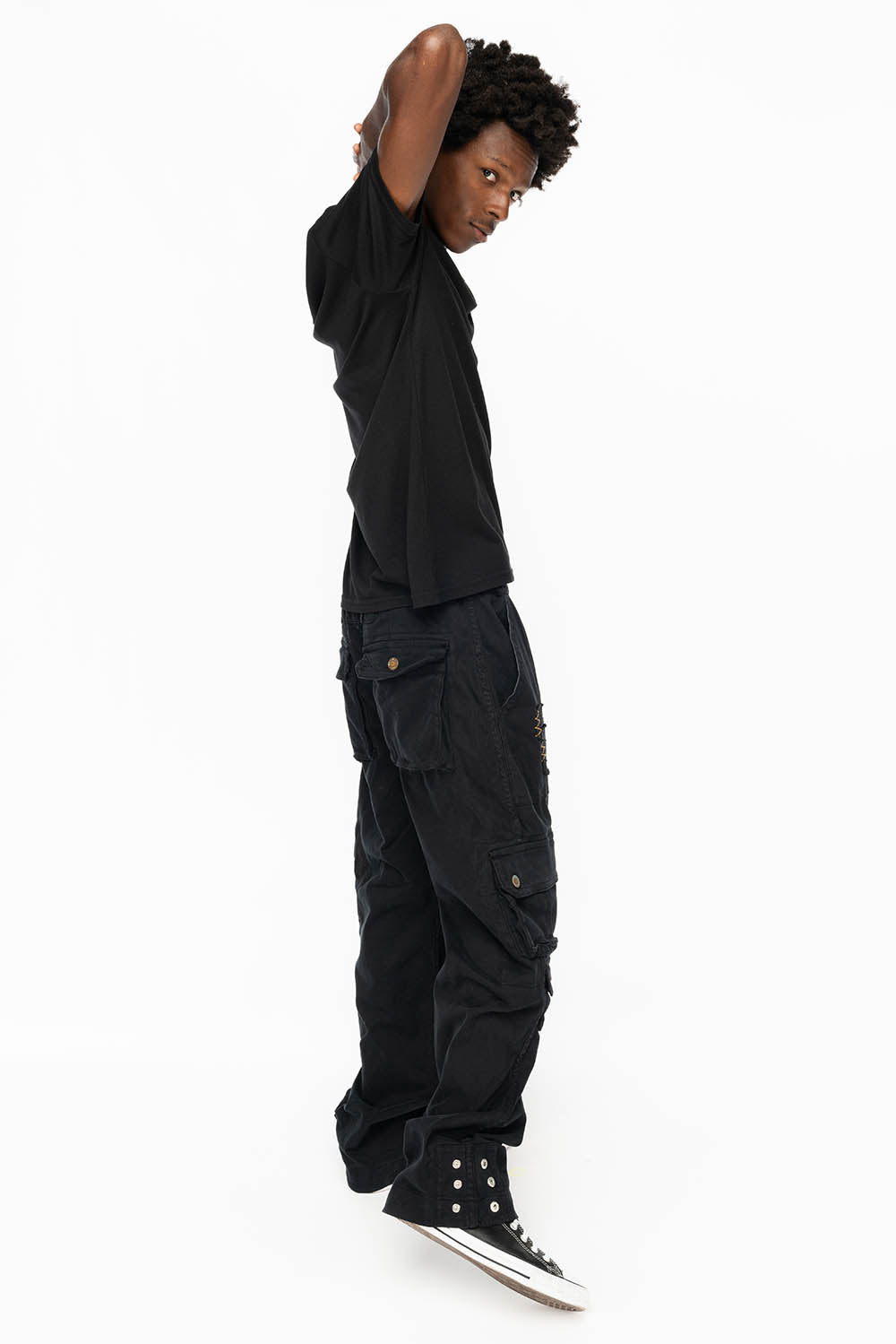 ORIGINAL ROBIN’S JEAN CALL OF DUTY CARGO PANTS IN BLACK