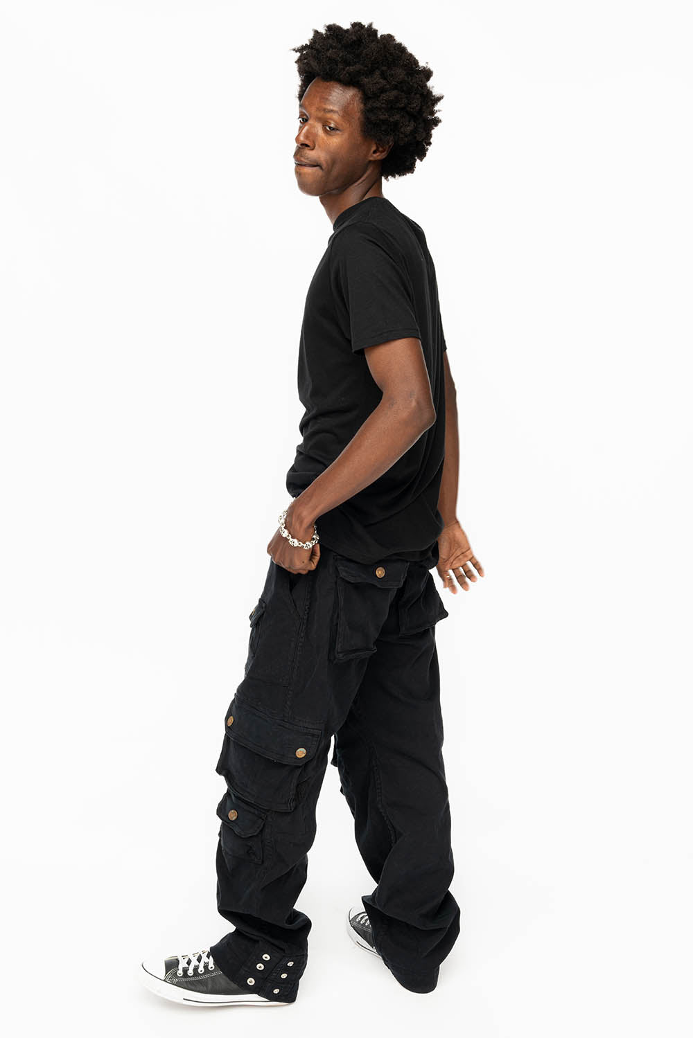 ORIGINAL ROBIN’S JEAN CALL OF DUTY CARGO PANTS IN BLACK