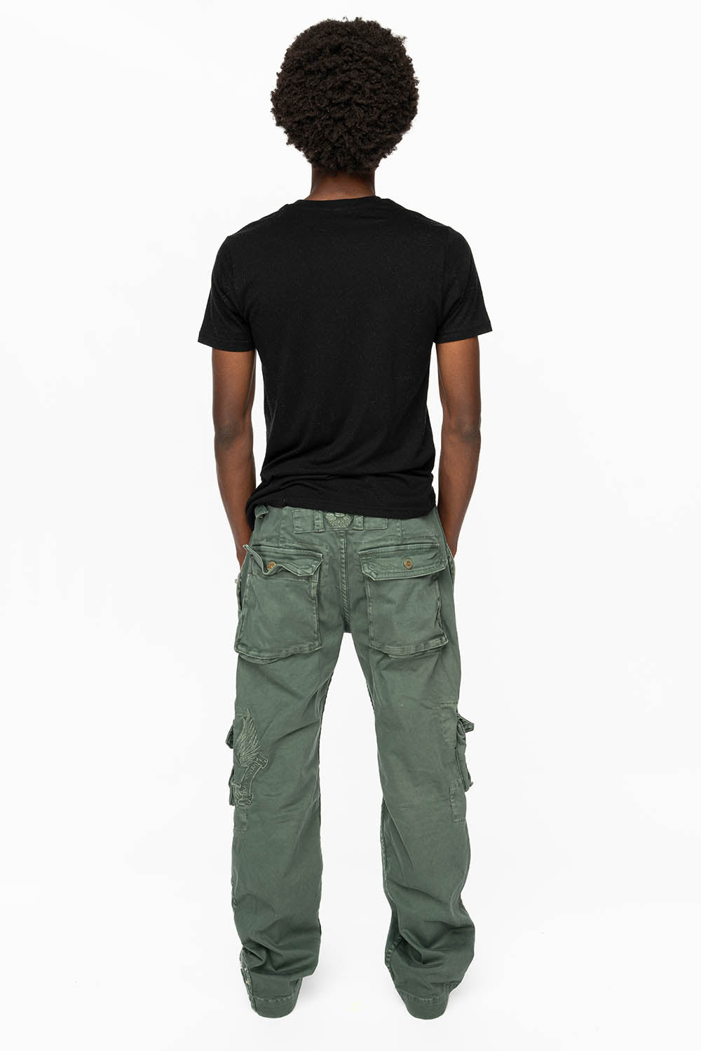 ORIGINAL ROBIN’S JEAN CALL OF DUTY CARGO PANTS IN FOREST WASH