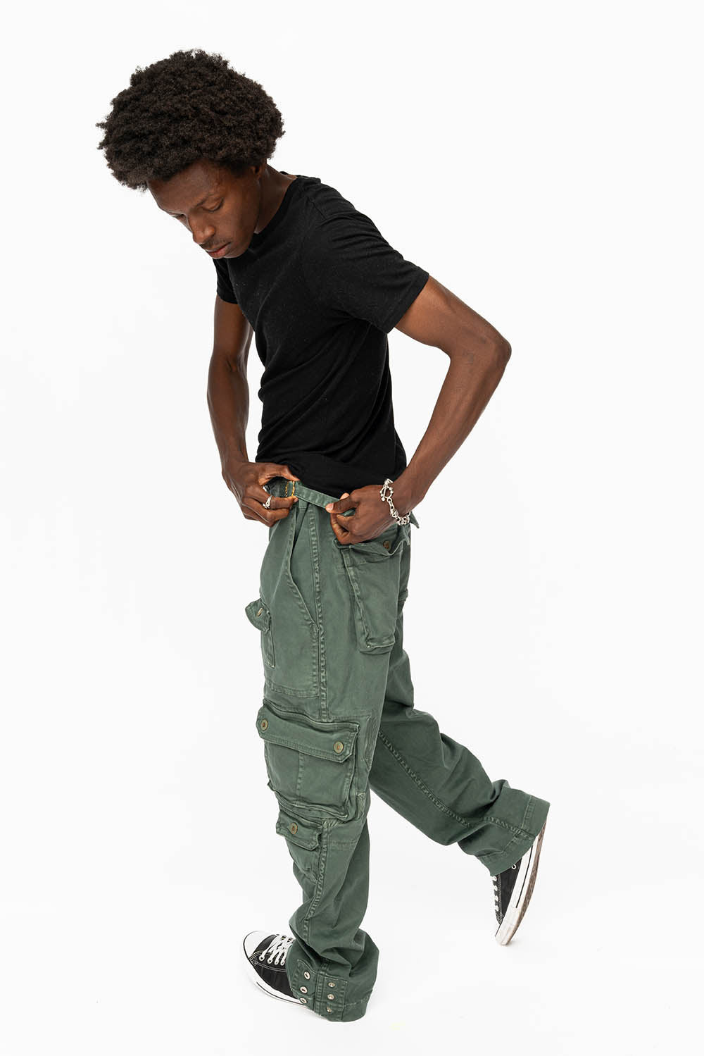 ORIGINAL ROBIN’S JEAN CALL OF DUTY CARGO PANTS IN FOREST WASH