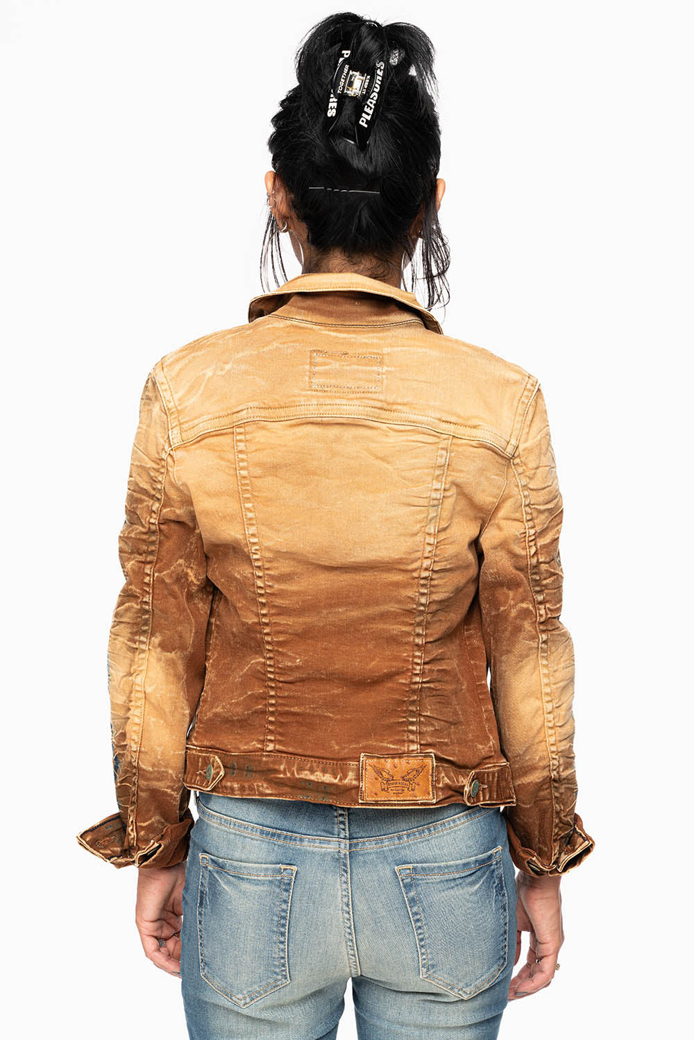 ROBIN'S JEAN DENIM JACKET IN 4D LIGHT PERU WASH