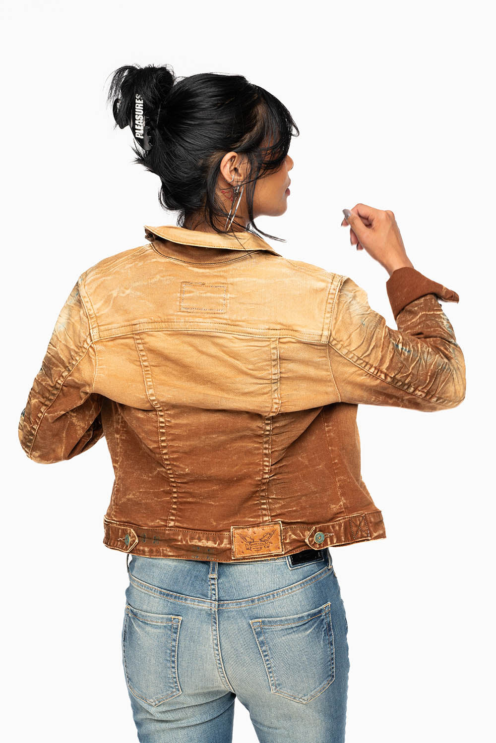 ROBIN'S JEAN DENIM JACKET IN 4D LIGHT PERU WASH