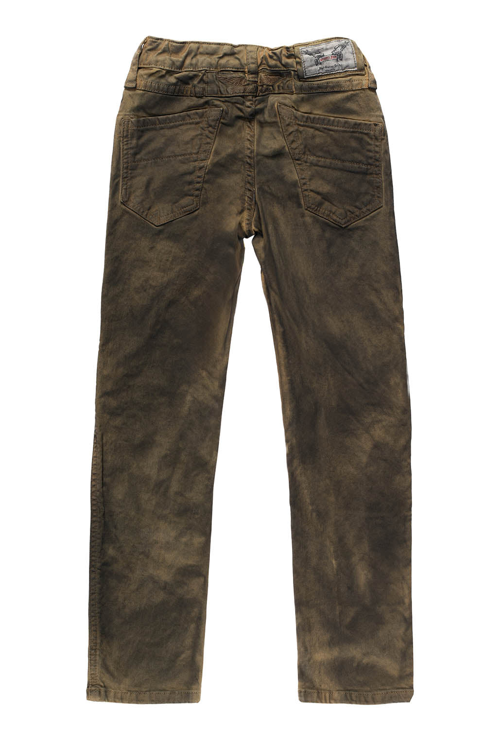 ROBINS KIDS MOTO BIKER JEANS IN ARMY SUPER NATURAL WASH