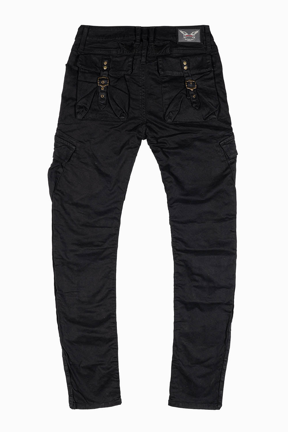 RAPTOR MILITARY STYLE CARGO JEAN IN PURE BLACK