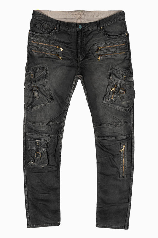 RAPTOR MILITARY STYLE CARGO JEAN IN LA CHARCOAL
