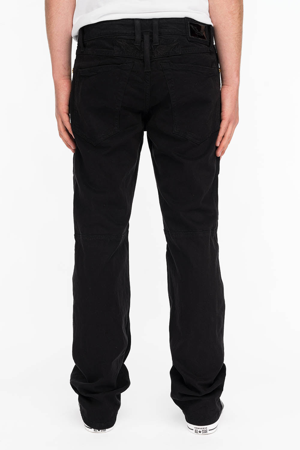 BOMBER POCKET PANTS IN BLACK