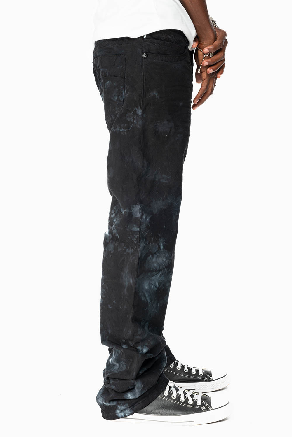 CLASSIC STRAIGHT LEG JEANS IN ASTRO BLACK WASH