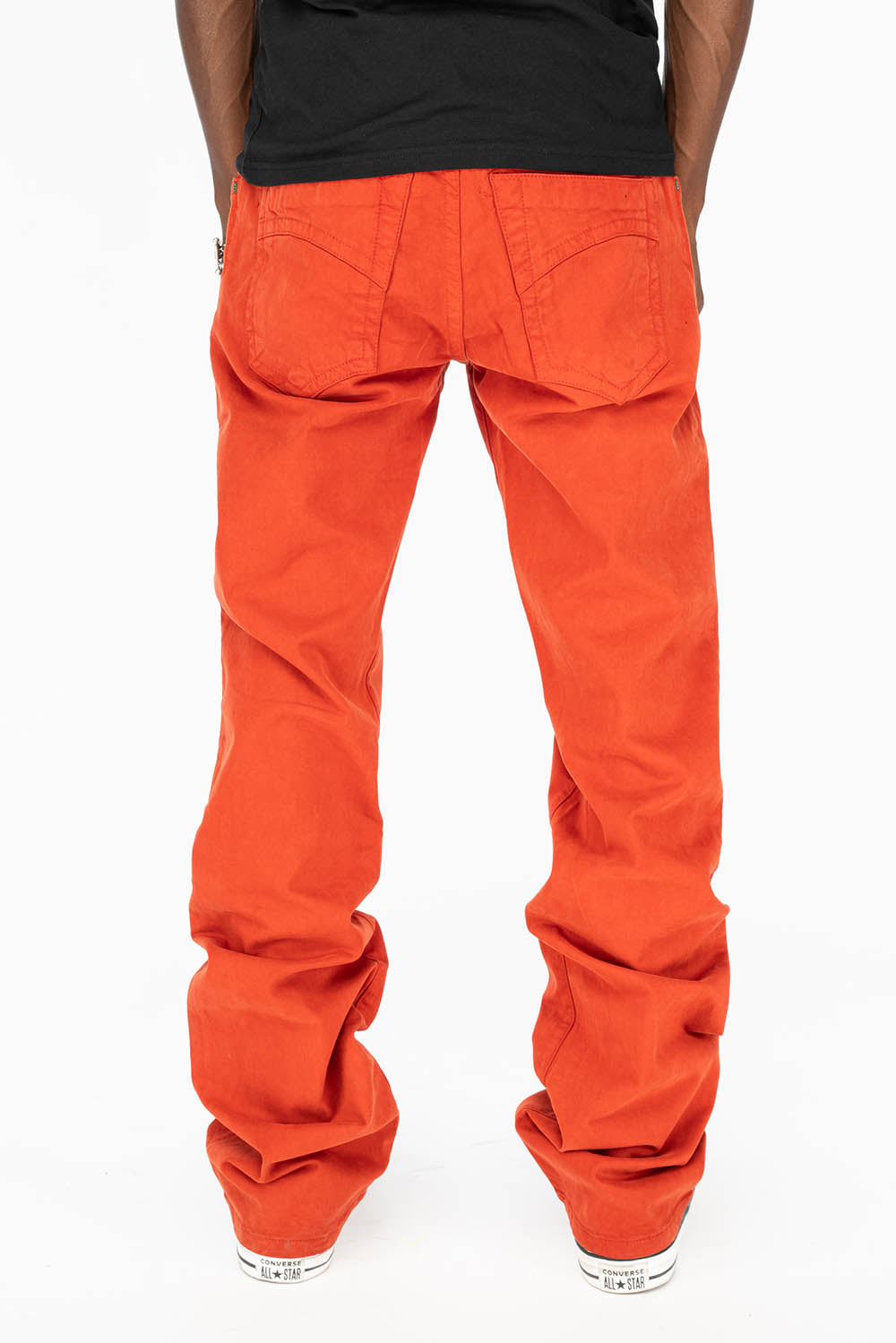 CLASSIC 5 POCKET STRAIGHT LEG JEANS IN BRICK