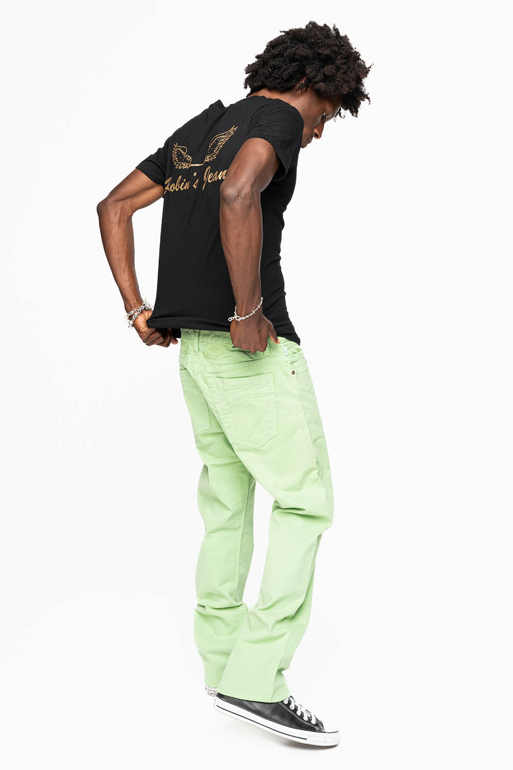 CLASSIC STRAIGHT LEG JEANS IN SQUASH WASH