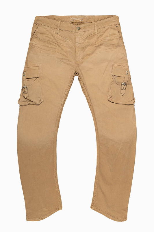 CLASSIC PREDATOR CARGO JEAN IN PIGMENT SPRAY KHAKI WASH