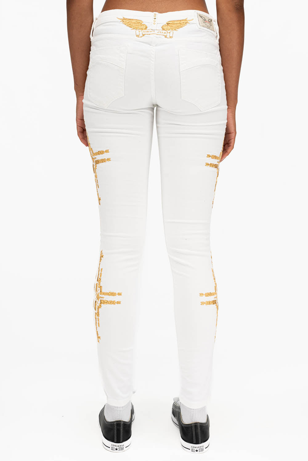 MARILYN SKINNY IN CHAPA WHITE