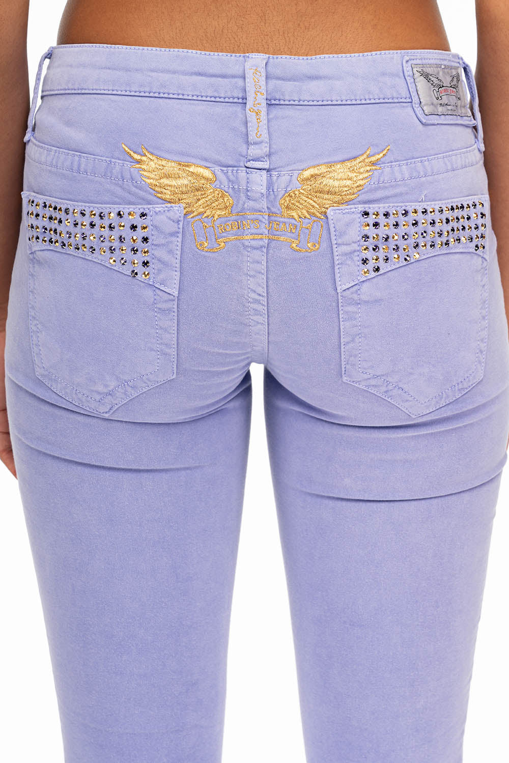 NWT 100% Authentic New Womens Robin's cheapest Jean 25 Style SP8657GLD Marilyn Gold Wings